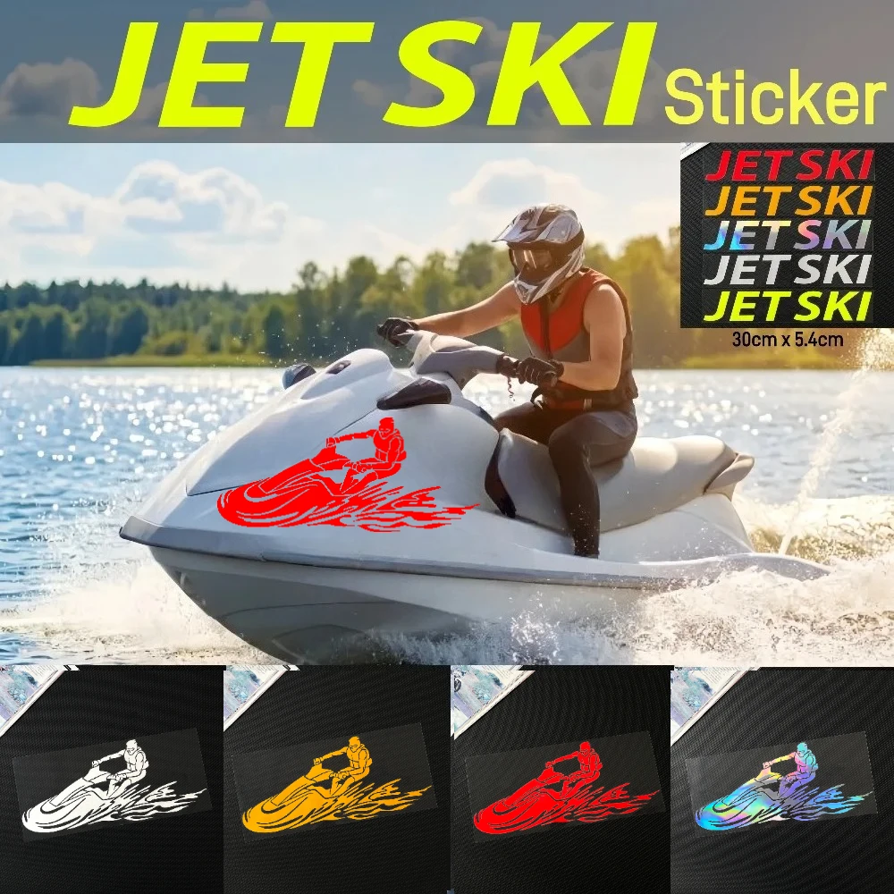 JetSki Stickers Motor boat Sticker Waverunner GP FX VX FC Riding Vinyl Decal RXP RXT GTI Spark GTX Accessories for SEADOO