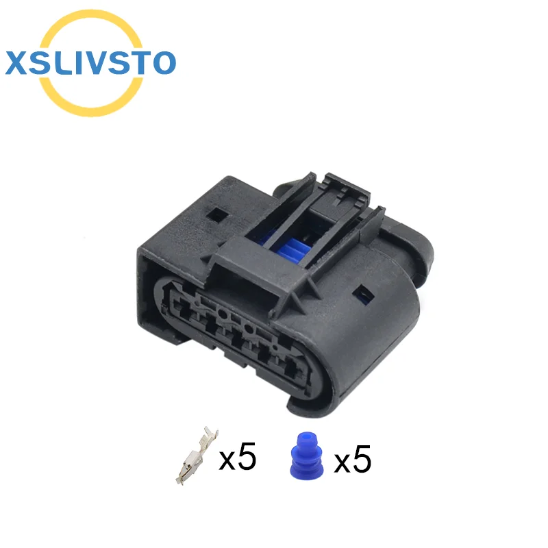 1/5/10/20 Sets 5 Pin Car Electrical Female Plug Auto Connector With Terminal Rubber Seals 09441511 For KOSTAL