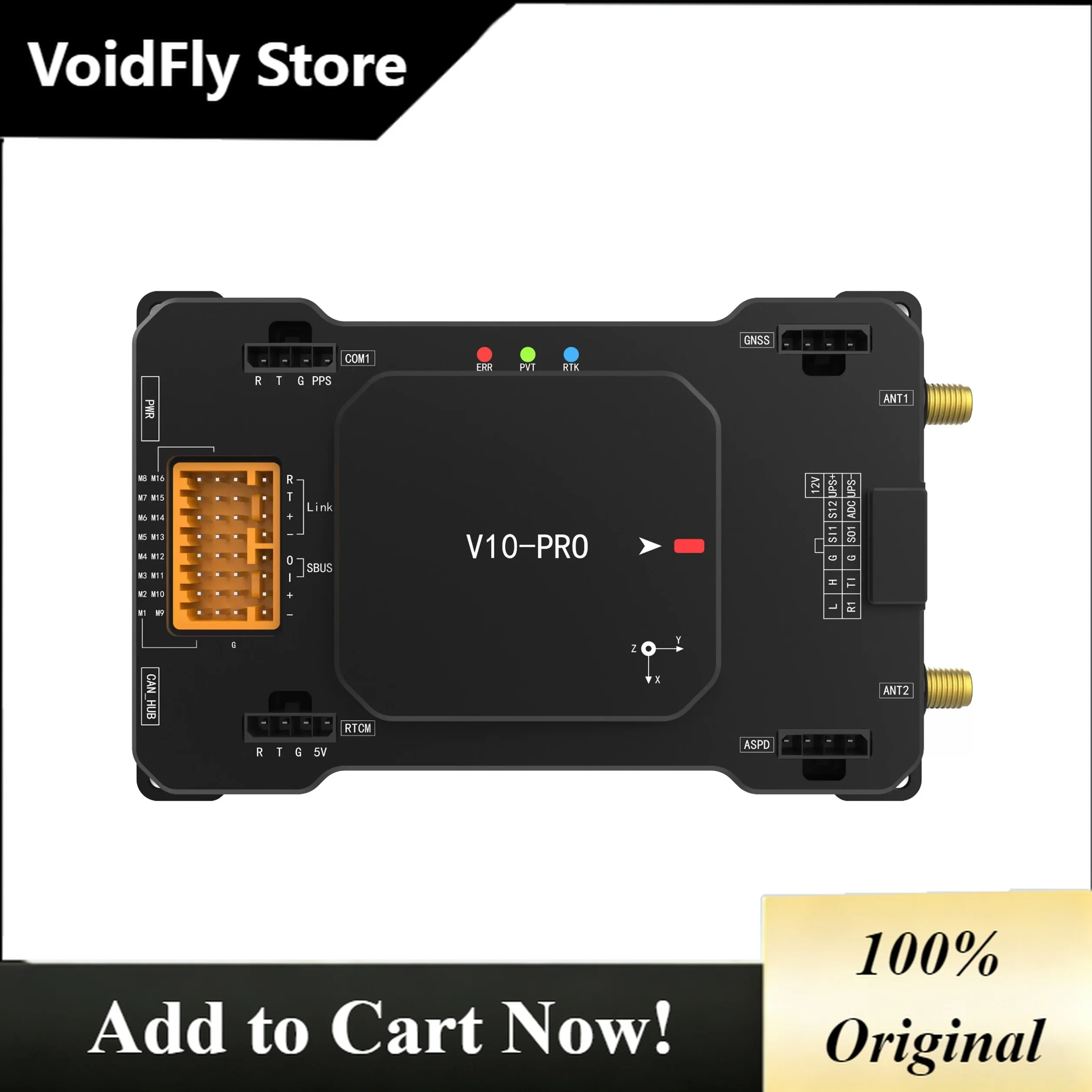 VoidFly VK V10-PRO UAV Flight Microgram Industry AG Flight Controller With Dual GPS For UAV DIY Agricultural Plant Protection Sp