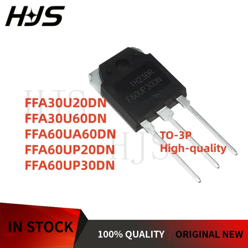 5PCS New F60UA60DN FFA60UP30DN FF60UP30DN F60UP30DN FFA60UP20DN FFA30U60DN F30U60DN FFA30U20DN F60UA60DN F30U20DN F60UP20D TO-3P