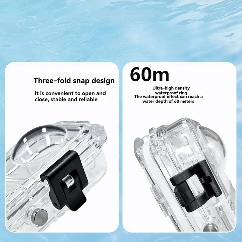 

Case for X5 Waterproof Housing Cover for X5 Camera Case Underwater 60M Dive Accessories-A86Z