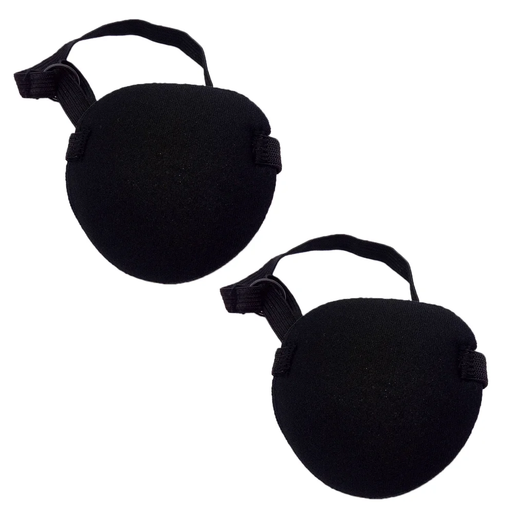 2 Pcs Adjustable Aldult Nursing Sleep Mask Single Eye Patches 72X6X05cm Sponge Medical Lazy