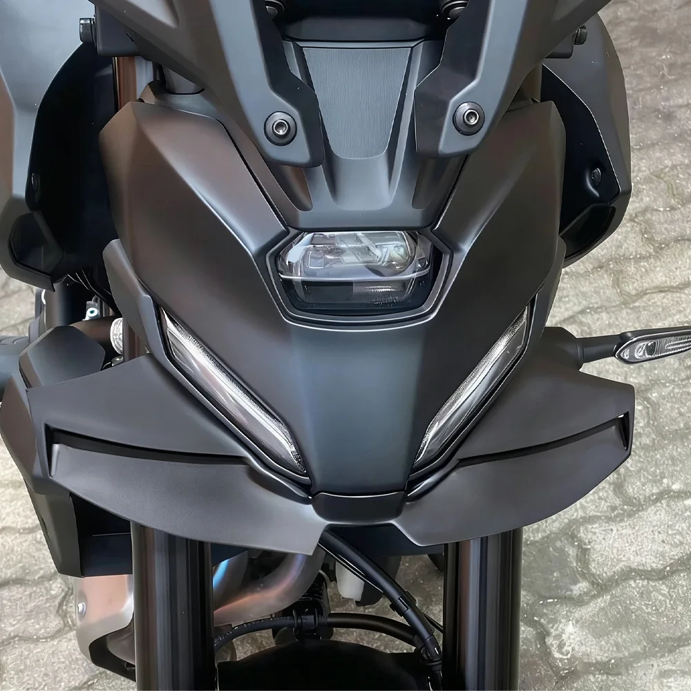 

For MT07 MT 07 2024 2025 Motorcycle Downforce Winglet Aerodynamic Wing Front Spoiler Kit New Accessories Front Spoiler