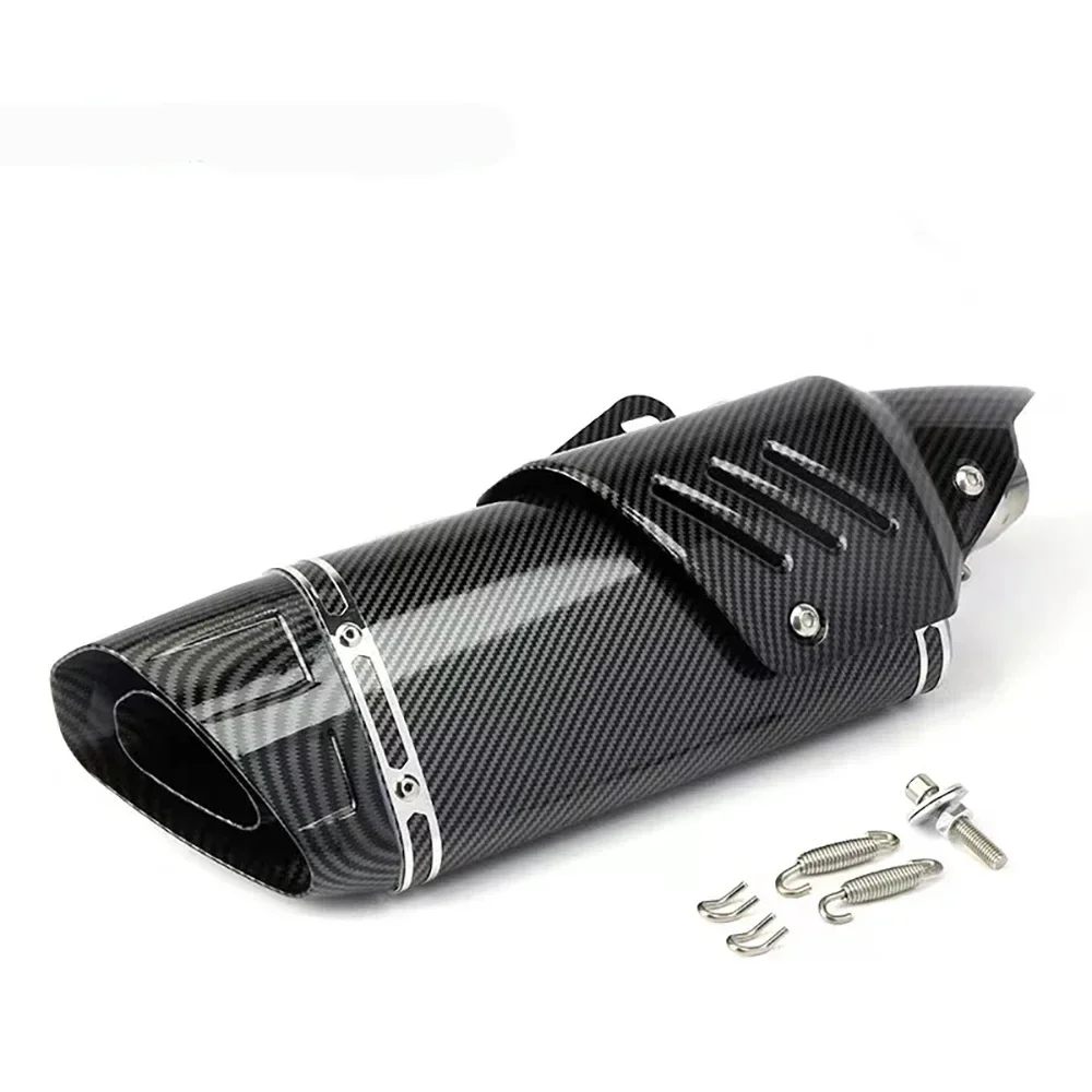 For KTM RC 125 250 390 for Ninja Z 400 250 Z900 ZX6R YAMAHA R6 Universal 51mm Motorcycle Exhaust Muffler Escape Silencer AKR