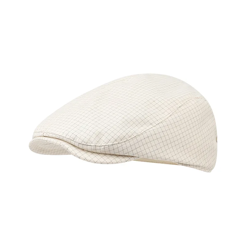Damski beret francuski na wiosnę i lato, retro czapka typu forward cap, wyszczuplająca twarz, kapelusz malarski, nowość 2026