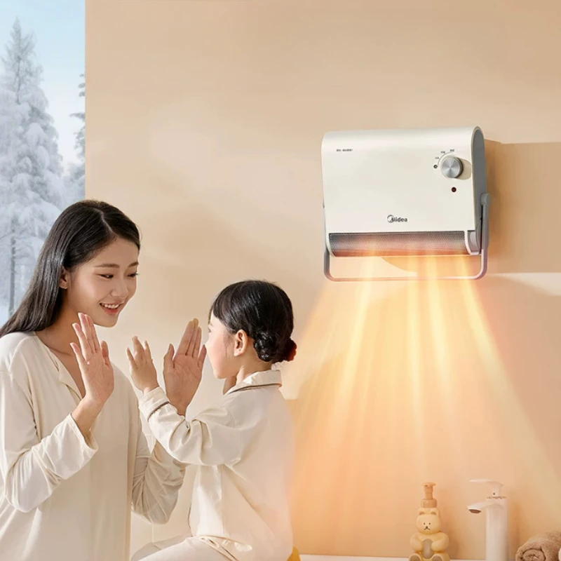 2000W Power Timing Electric Heater, Waterproof Wall-mounted Bathroom Heaters,Graphene Rapid Heating Warm Air Blower Space Heater