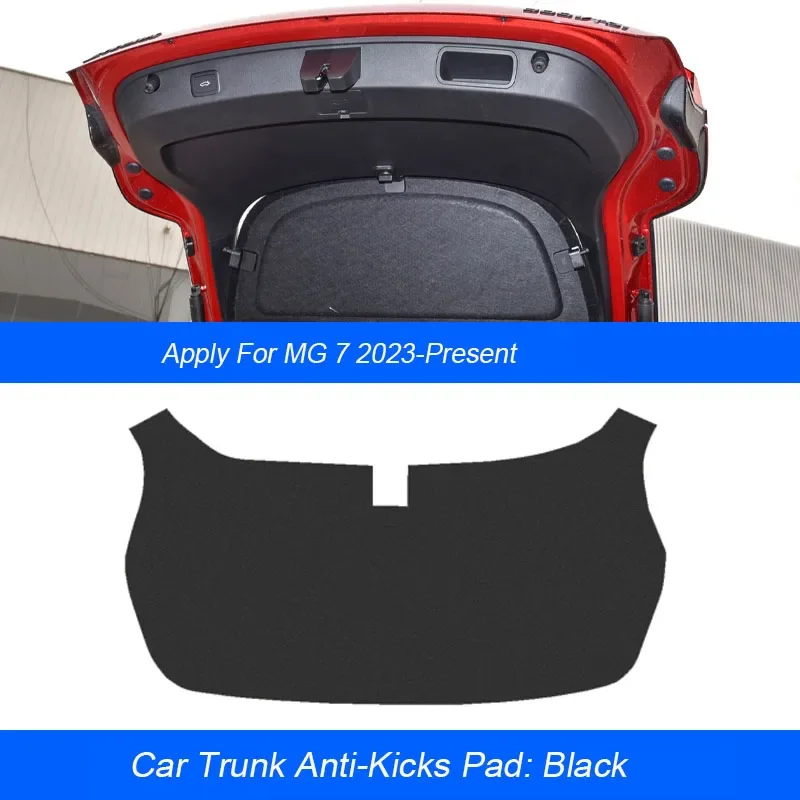 

Car Anti-kick Carbon Trunk Pad Weather Dustproof Protect Tailgate Sticker Auto Accessories For MG ONE 7 2023-Present