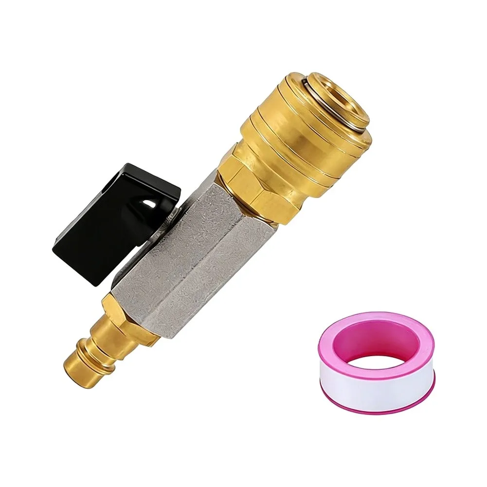 Air Compressor Valve 1 4 Inch Air Valve Demanding Environments High Temperature Resistance Quick Coupling Design