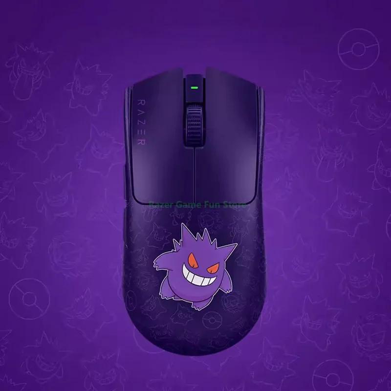 Imagem -04 - Razer-pokémon Gengar Edition Viper v3 Pro Wireless Gaming Mouse Esports Ultra Leve Foco Pro 35k Sensor Óptico Gen2 55g