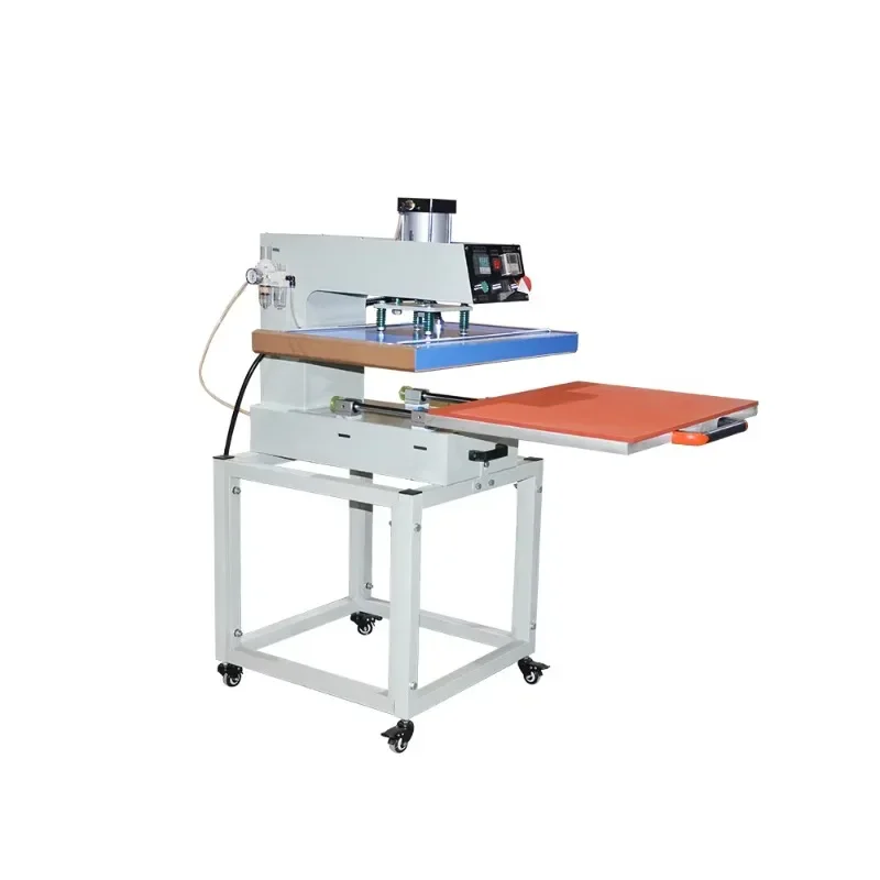 【Popular】 2023 New Pressure Pneumatic Clothes Sublimation Flatbed Single Station Thermal Transfer Printer