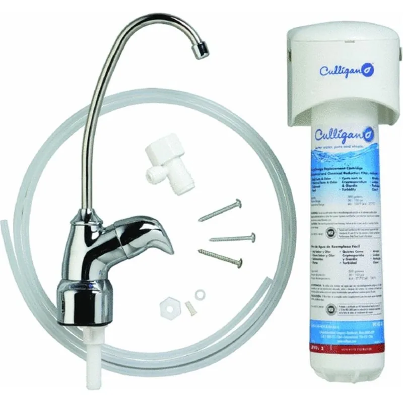 

Culligan US Change Under-Sink Drinking Water System with Dedicated Faucet and , EZ-3 (Better Filtration)