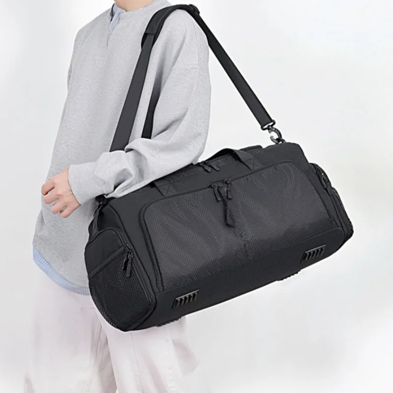 Fitness bags with wet and dry separation, yoga sports with large capacity travel fitness bags