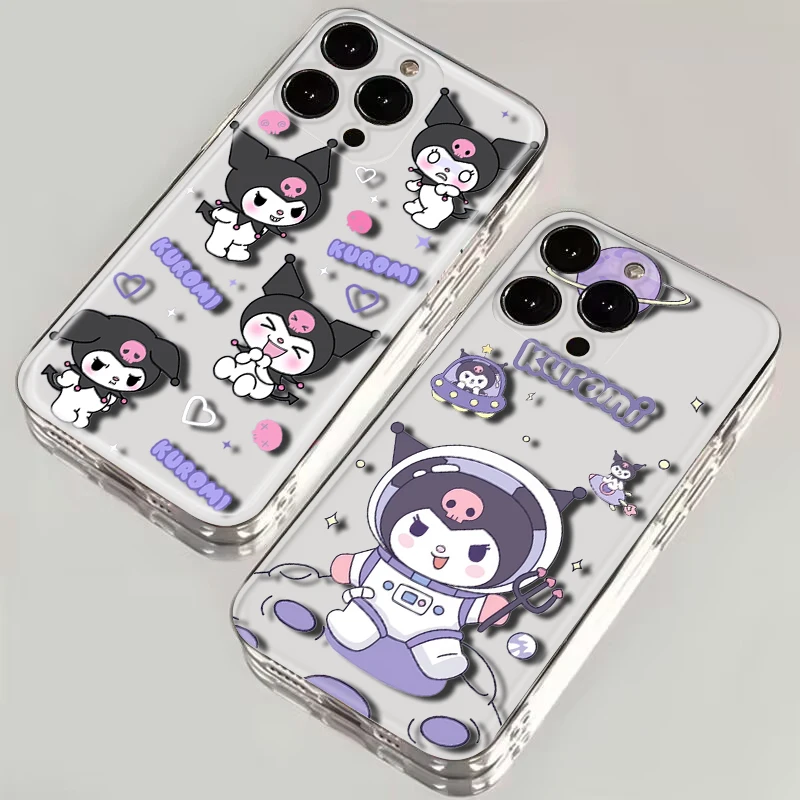 cartoon Kuromi Soft Case for LG G3 Stylus G8 K10 Pro K10A K11 Plus K22 K30 K40 K40S K41S K50 K50S K51 K51S K52 K62 K42