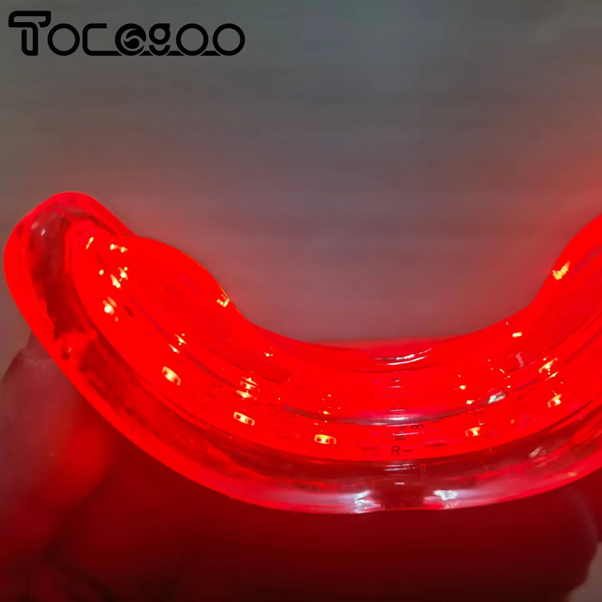 Dispositivo de terapia de luz dental, masajeador de luz roja y azul para cuidado de dientes y encías, alivio del dolor, tratamiento de sensibilidad, bienestar bucal portátil