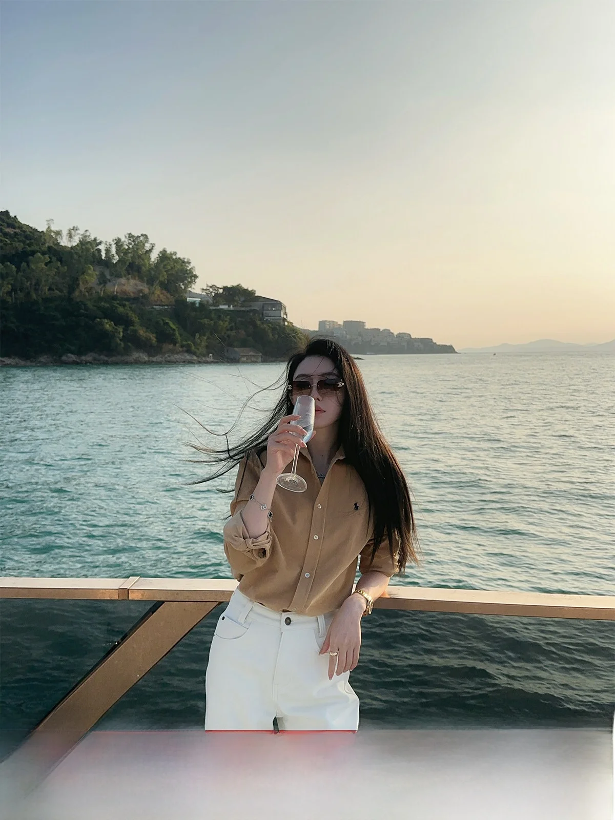 

i Color Retro Embroidered Corduroy Long Sve Women's irt Spring Season Breathable Comfortable Fit Cotton Blend irt