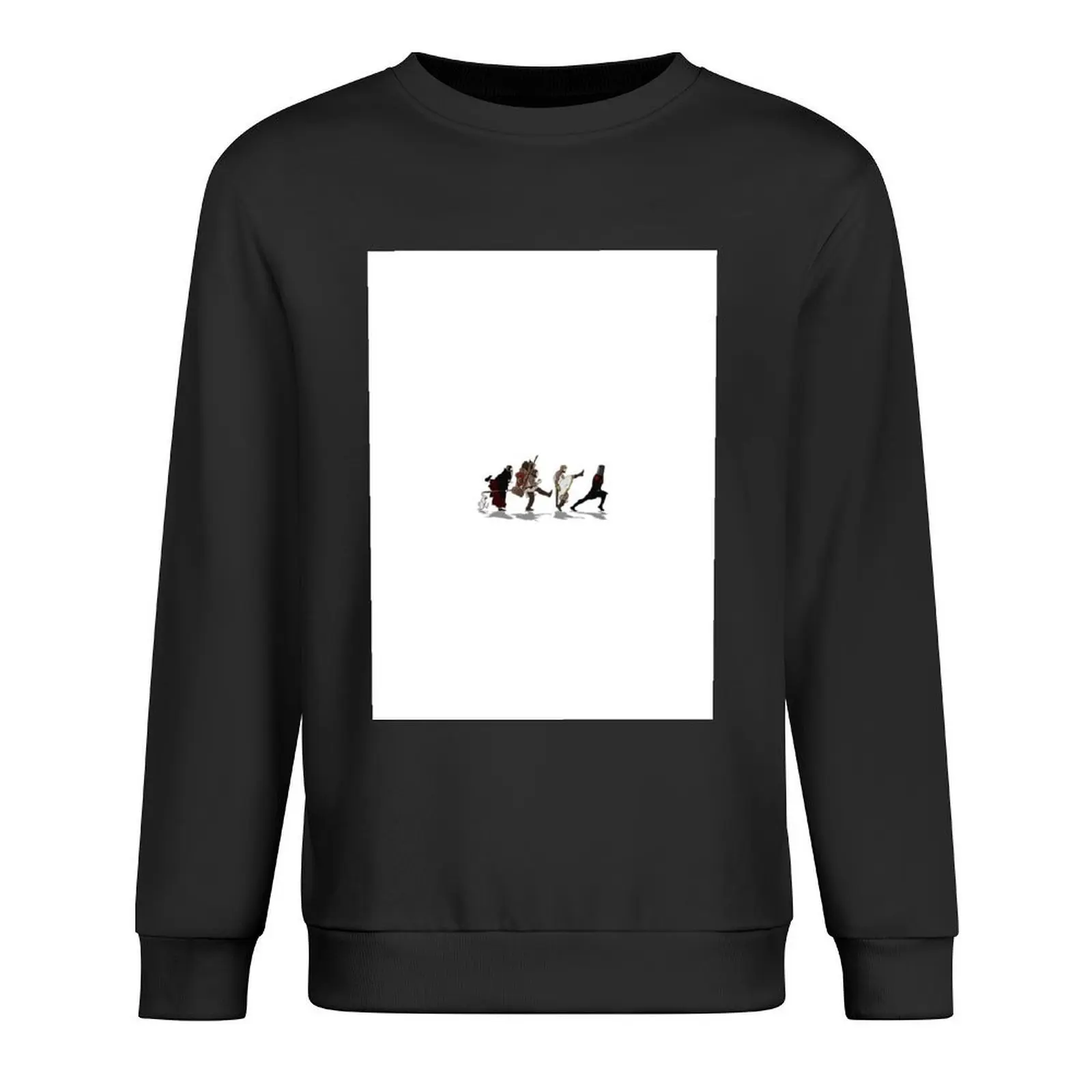 

Monty Python And The Holy Grail T-Shirtwalking towards the Grail Pullover autumn new products anime clothing sweatshirt for men