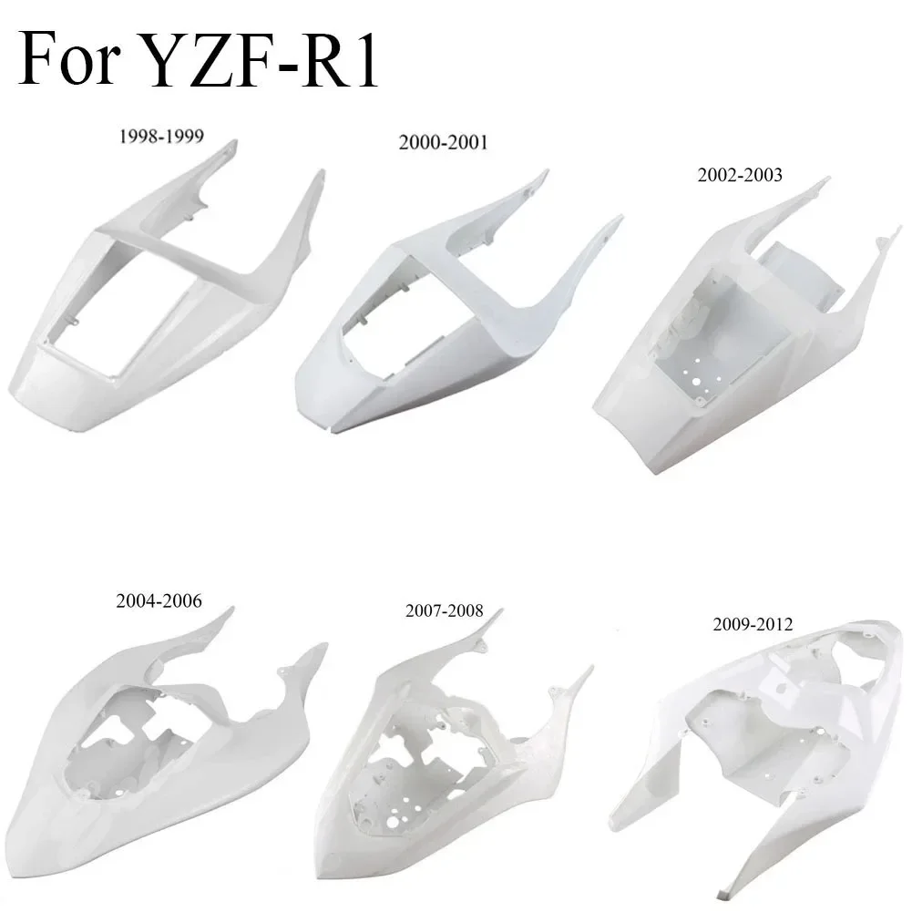 Unpainted White Rear Tail ABS Fairing For Yamaha YZF-R1 1998-2012 2000 2001 2002 2003 2004 2005 2006 2007 2008 2009 2010 2011