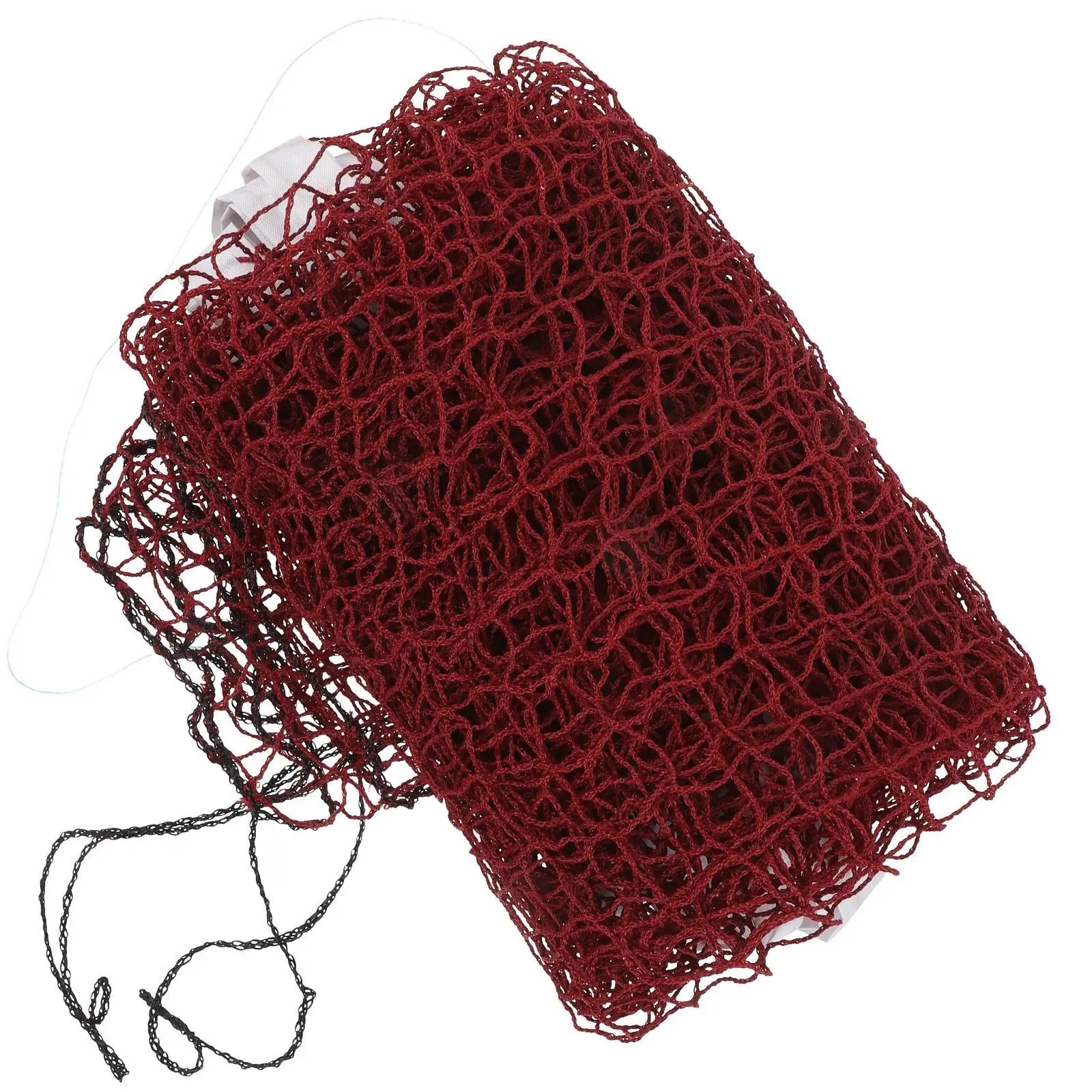 

Portable Badminton Net Lightweight Foldable Polypropylene Red Volleyball Set Kids Backyard Sport Tool