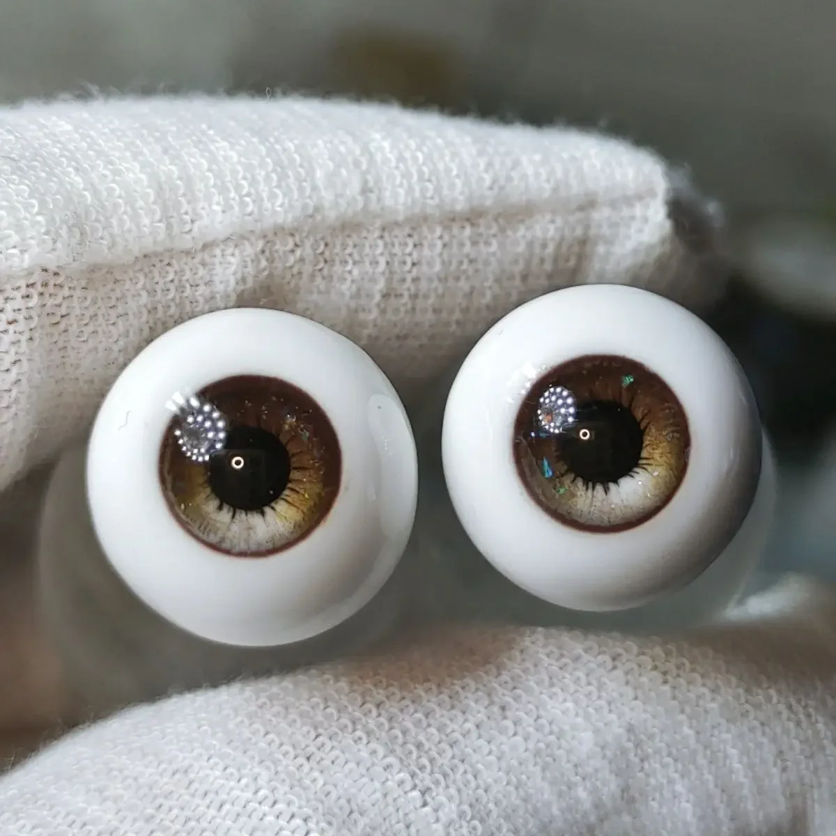 New 12/14/16/18mm Doll Eyes for 1/3 1/4 1/6 Bjd Doll Plaster Eyeball Diy Girl Toys Dress Up Fashion Handmade Doll Accessories