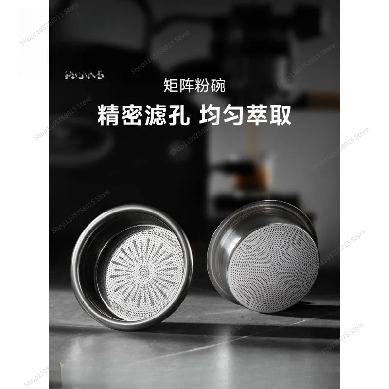 For Precision Powder Bowl 58mm Coffee Machine Handle Accessories 18/20g Double Cup Filter Extraction Powder Bowl