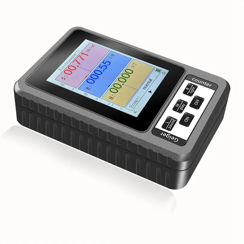 ABMF-XR2 BR-9A มือถือเครื่องตรวจจับรังสีแม่เหล็กไฟฟ้าความแม่นยําสูงรังสีแม่เหล็กไฟฟ้า EMF Meter Tester