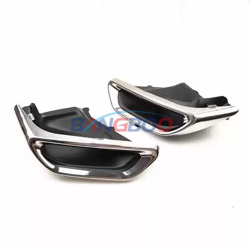 1PCS Auto Muffler Exhaust Pipe End Finisher Ex Tailpipe & Holder Bracket Upgrade Kit For HONDA ACCORD 2019 2020 10th Generation
