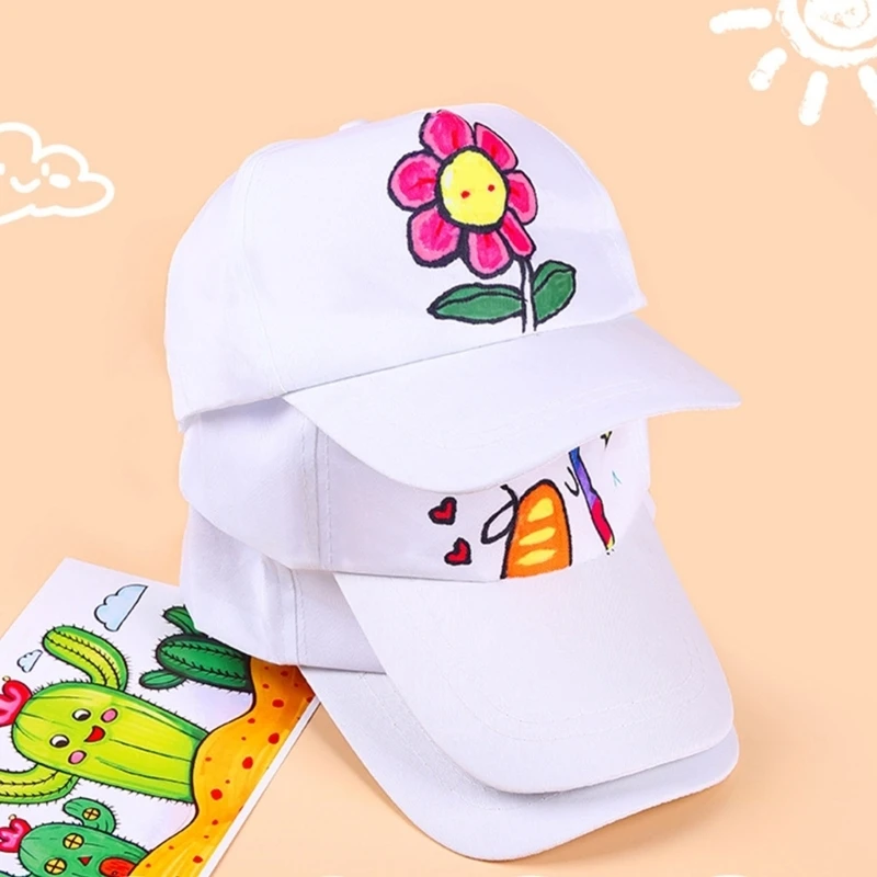  Smooth Surfaces Childrens Drawing Hat For Watercolor Acrylic Markers