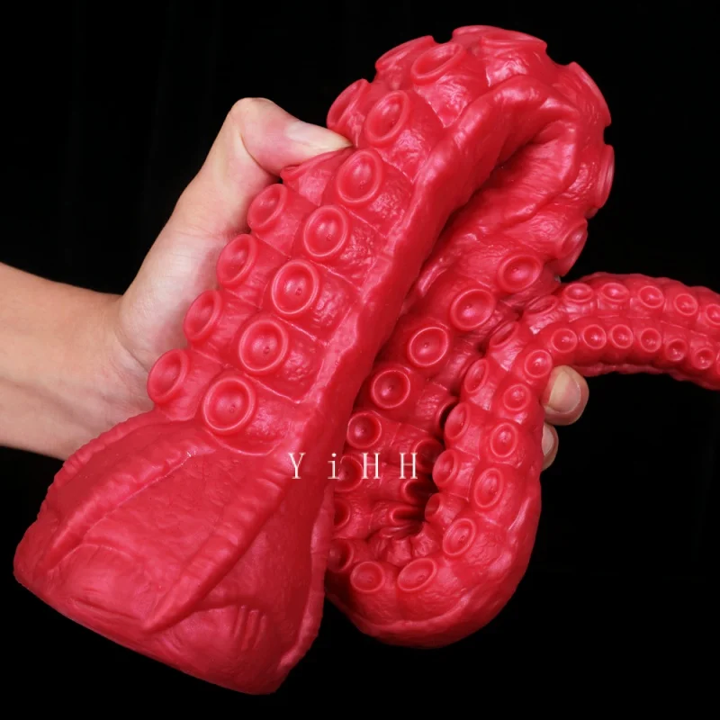 Octopus Tentacle Long Butt Plug Strong suction cup Huge Dildo Masturbator For Men Women Vaginal Anus Stimulate Prostate Massage