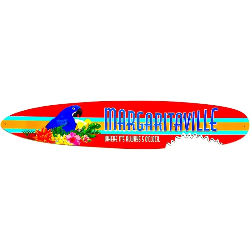 

Beach Parrot Aluminum and Composite Indoor and Outdoor Surfboard - 46.5 inches by 9 inches x .25 inches