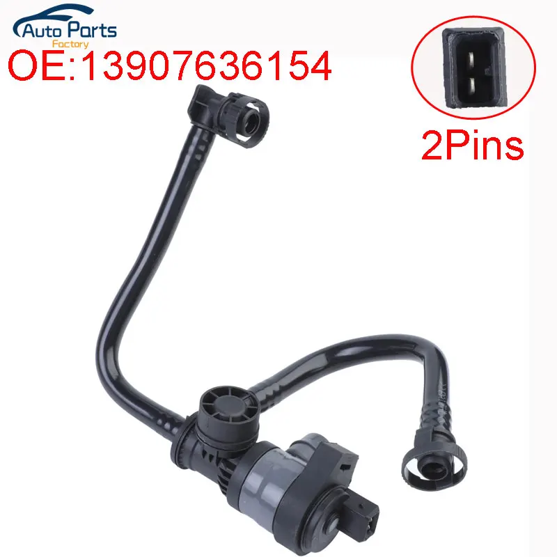 

New Fuel Tank Breather Valve With Pipe Black Plastic For BMW 1 2 3 4 5 6 7' X3 F25 F30 F34 13907636154 7636154