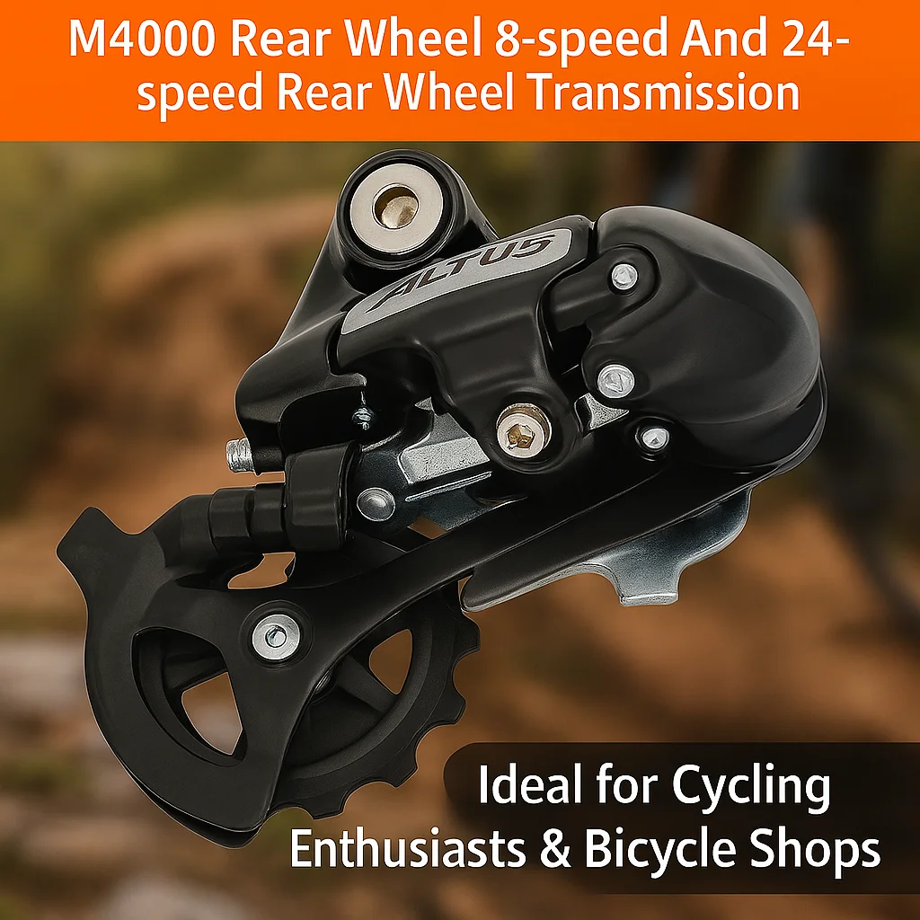 Rueda trasera de bicicleta de montaña M4000, rueda trasera de 8 velocidades, transmisión de rueda trasera de 24 velocidades, accesorios de conducción M310 MTB