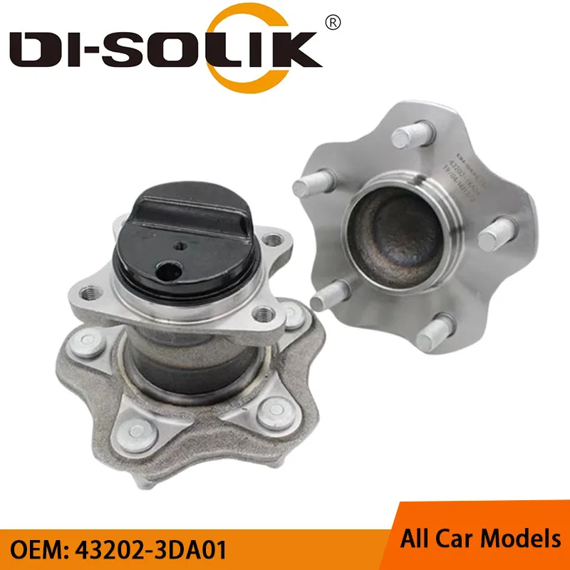 

DI-SOLIK Auto Car Parts Rear Wheel Hub Bearing Assembly 43202-1KA0A 43202-3DA0A 43202-3ZL0A for nissan JUKE F15 2010 2019