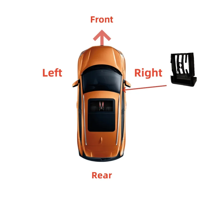 Applicable To Faw Besturn T99 Roof Weatherstrip End Cap / Front Left / Front Right / Rear Left / Rear Right / Auto Parts