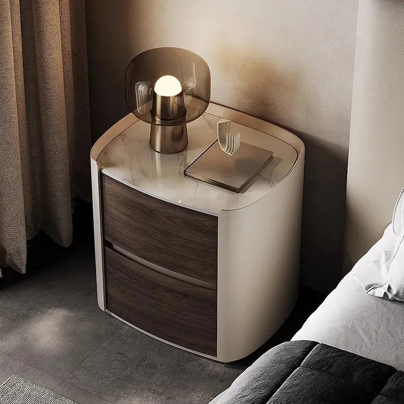 

/Decoration Interior Nightstand Table Drawer Minimalist Nordic Nightstands Fashion Simple Mesitas De Noche Space Saving Furnitur