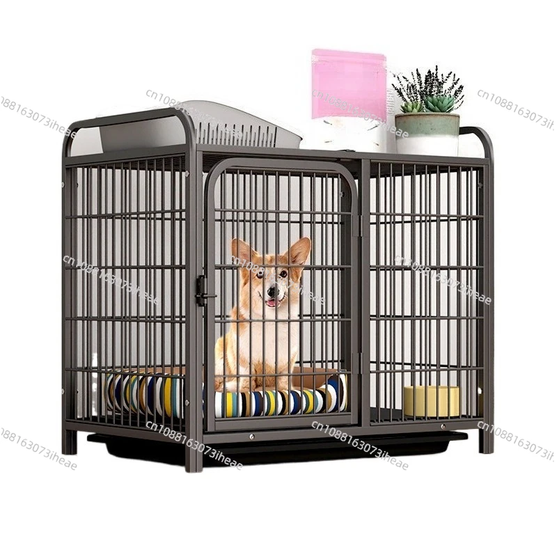 

Suitable for black high dog cage pet kennel breeding cage sports pet cage kennel
