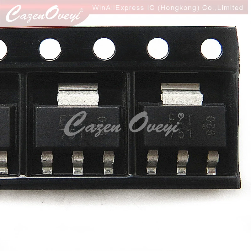 （5pcs）FZT751TA FZT751 BFG135 FZT651TA FZT651 SOT-223