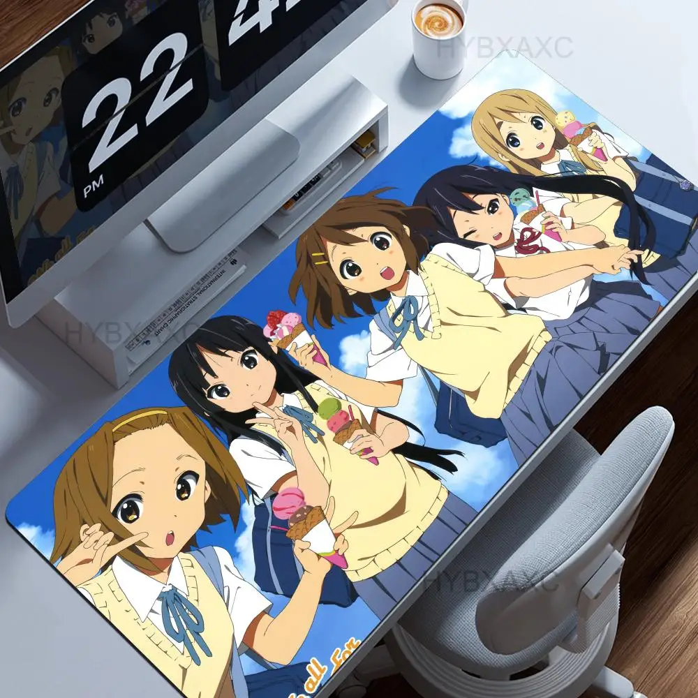 

Anime K-ON Mousepad INS Tide Large Cartoon Anime Gaming Mouse Pad Keyboard Mouse Mats Desk Mat Accessories