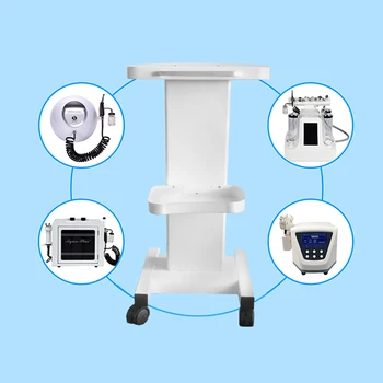 Carga máxima 45/50kg mesa de salão de beleza carrinho de rolamento spa equipamento de armazenamento de salão de beleza suporte organizador de máquina!