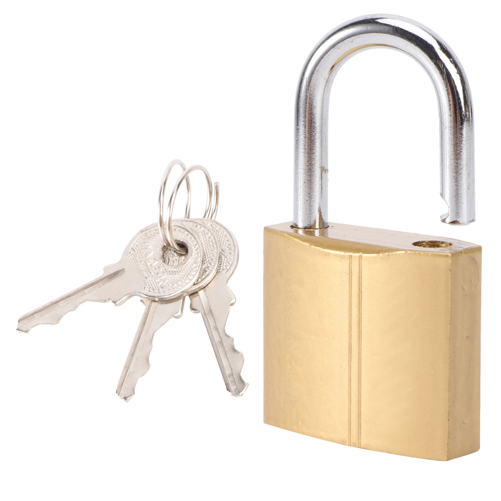 

Iron Thick Lock Core Hardened Shackle Reinforced Waterproof Rustproof Anti-Theft Padlock Security Lock for Outdoor Indoor