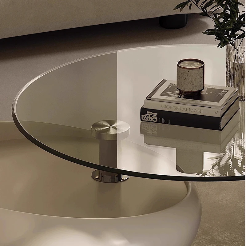 Modern Center Coffee Table Bedside Design Minimalist Neat Makeup Round Small Table Frame Stoliki Kawowe Bedroom Furniture