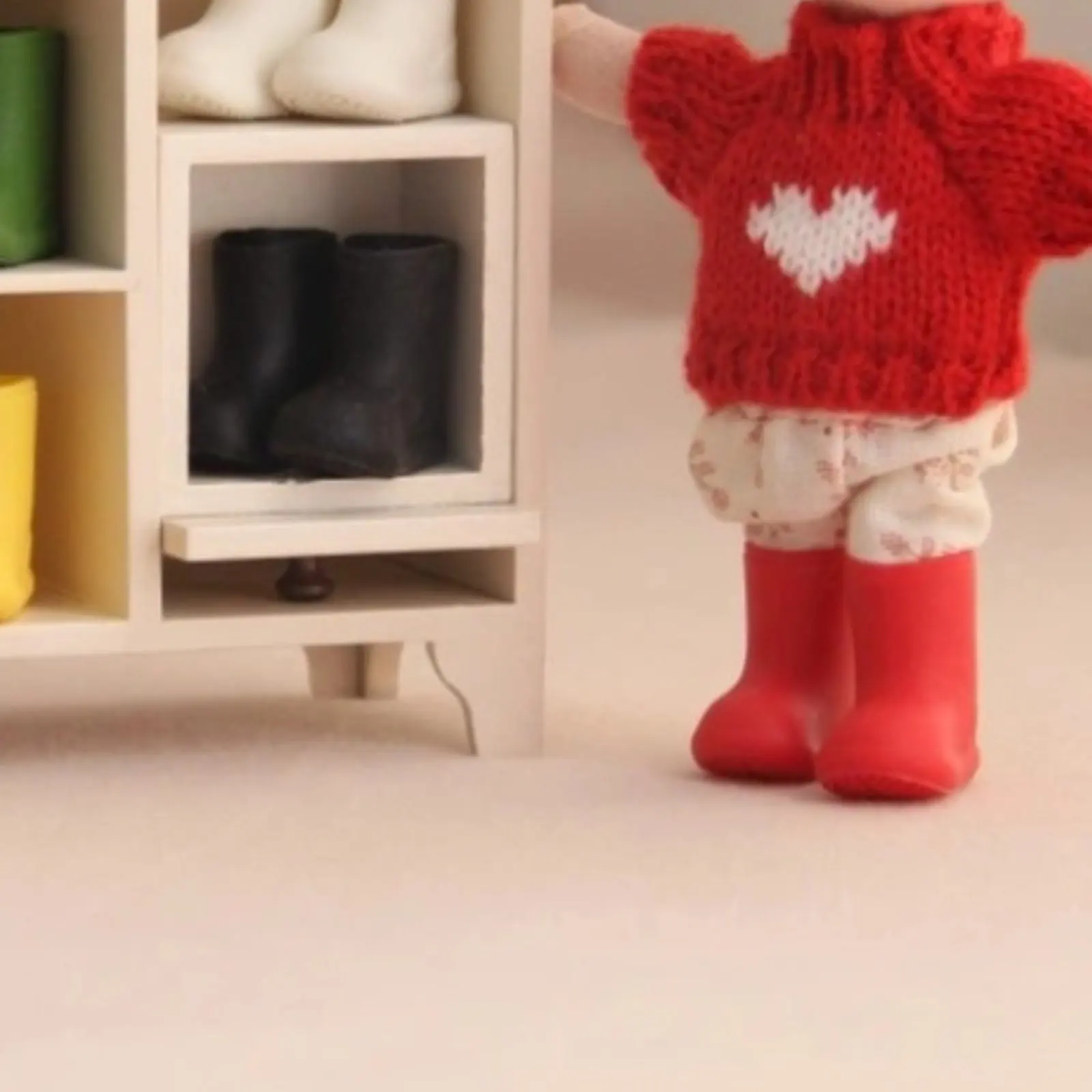 

OB11 Doll Shoes Waterproof Silicone Doll Boots Miniature Rain Boots Versatile Styling Toy Accessory Perfect Gift Choice
