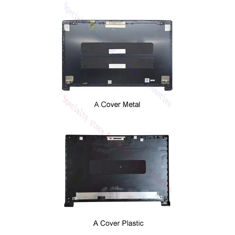 Para  Aspire 7 Aspire A715-72G N19C5 Laptop Top Cover Replacement Rear Case Metal Plastic Black shell