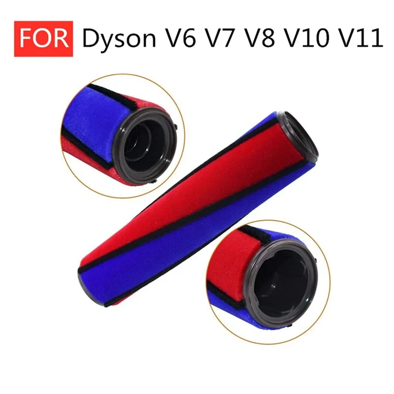 1 para odkurzaczy szczotka z miękkim włosiem szczotka rolkowa do Dyson V6 V7 V8 V10 V11 wymienna szczotka podłogowa wałek