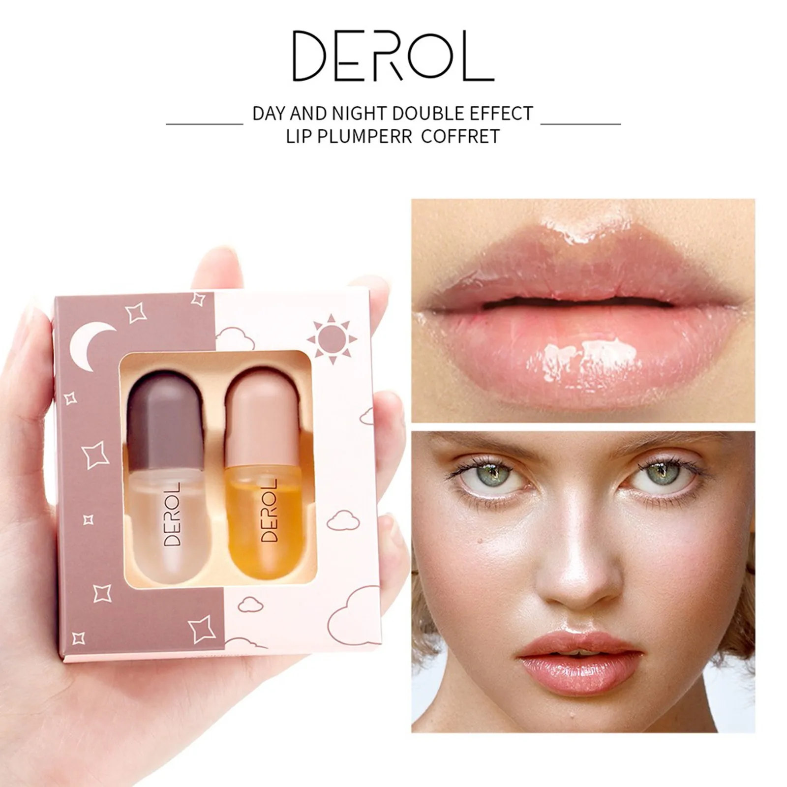 2pcs Mint Lip enriching Lotion 11ml Ginger Plant Extract essence Lip enriching Lubricant Lip enriching lipstick