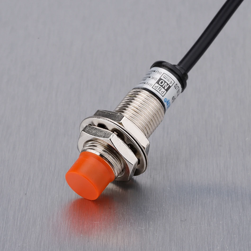 PR12-4 12MM Non-Embeded Type Proximity Sensor Switch NPN/PNP NO/NC with 4mm Sensing Distance Industrial Proximity Switch