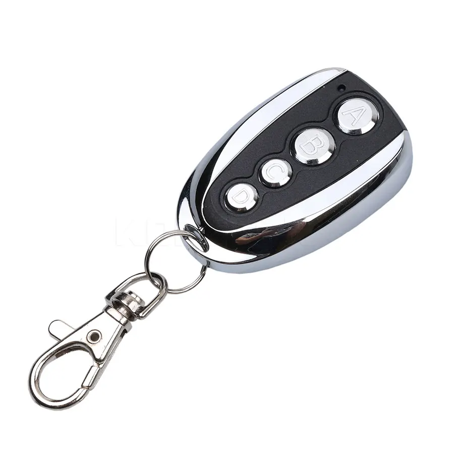 433.92MHz Universal Garage Door Remote Control 433MHz Electric Door Sliding Door Key Fob Keychain Handheld Transmitter Command
