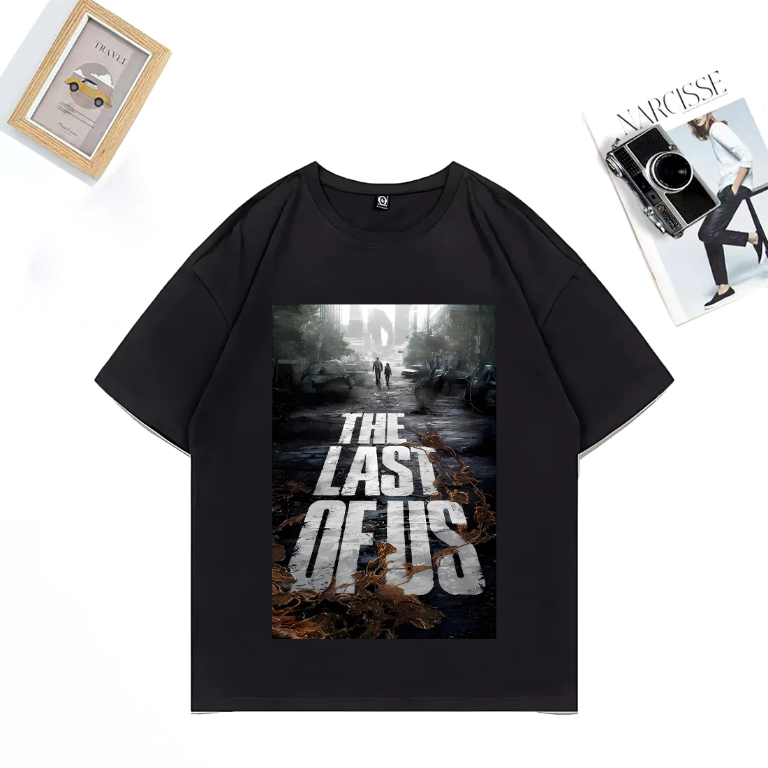 

The last of us print T Shirt men women Hip Hop streetwear Oversized Fashion Cotton t-shirt short sleeve vintage Unisex Tee shirt