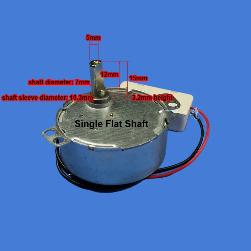 4W DC Brushless Motor 5V 6V 9V 12V 24V Synchronous Motor Gear Low Speed Electric BLDC Moter JS-50B Microwave Oven Turntable Fan