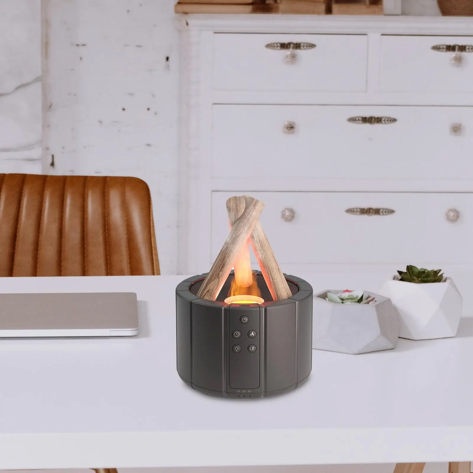 Umidificador de mesa silencioso e silencioso com difusor de óleo essencial para SPA