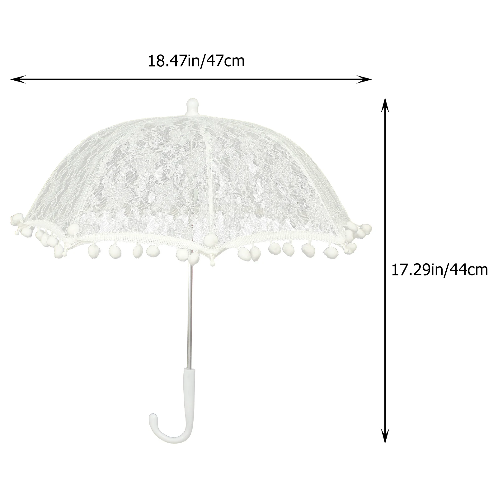 Lace Umbrella Decorative Bridal Parasol Wedding Girls Vintage Parasol Umbrellas For Party Tea Dance Festival Performance props
